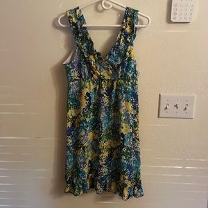 Adorable flower bathing suit cover or swim party dress!